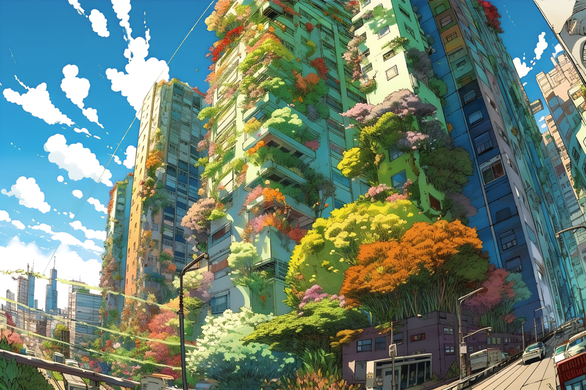 Une ville écologique du futur