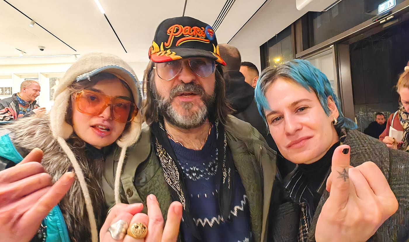 Thierry Théolier, avec Rahim Redcar alias Christine & The Queens