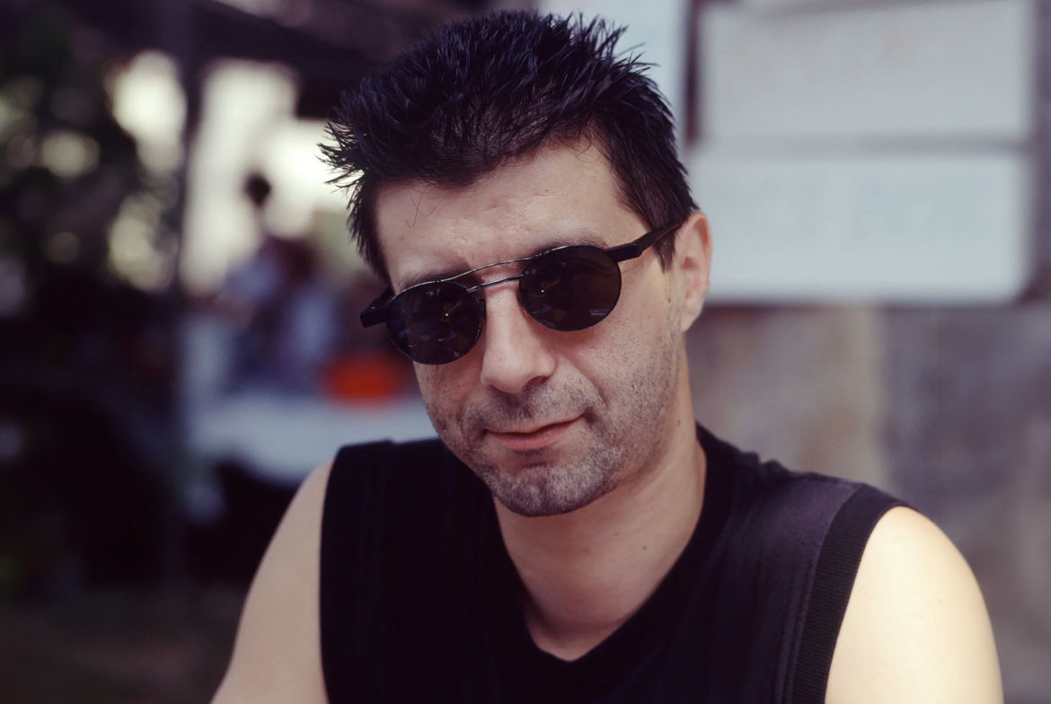 Portrait de l'écrivain Maurice G. Dantec en juillet 1994 © Louis Monier